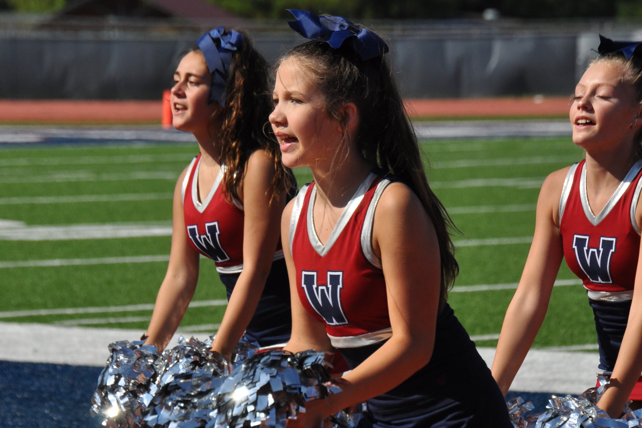 Football Cheerleaders