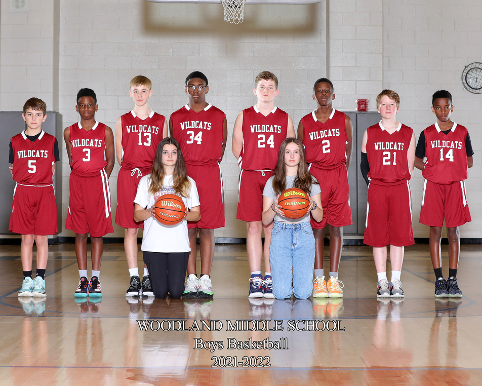 Boys Basketball Team Photo