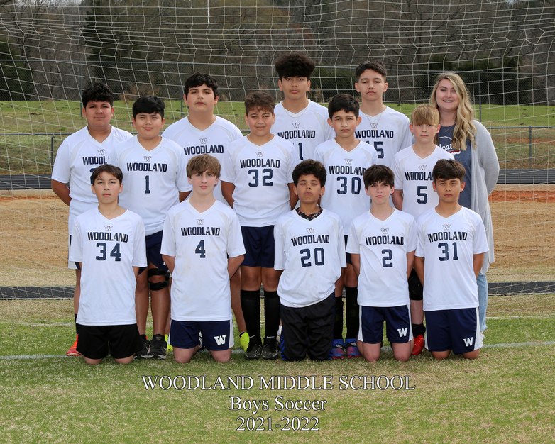 Boys Soccer Team Photo