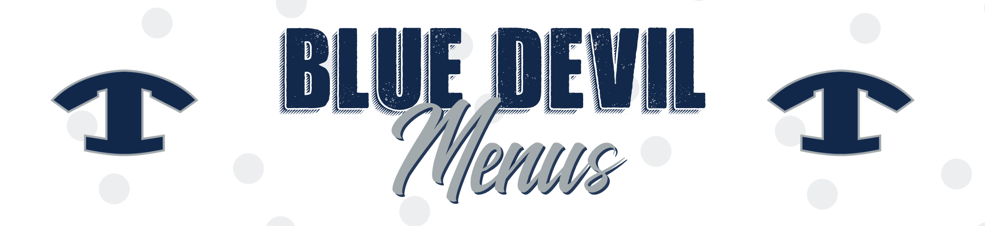 Blue Devil Menu Page Header