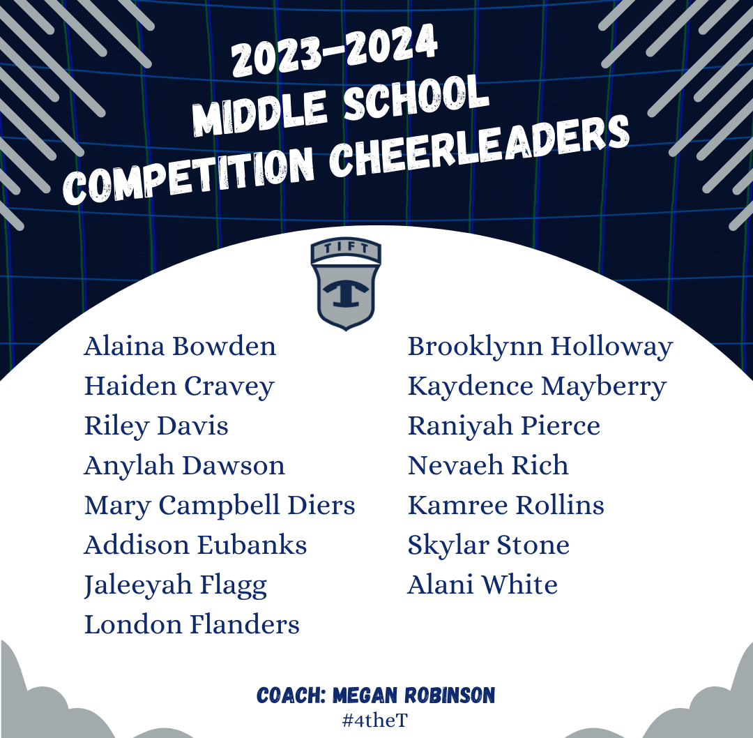 Middle School Competition Cheer
