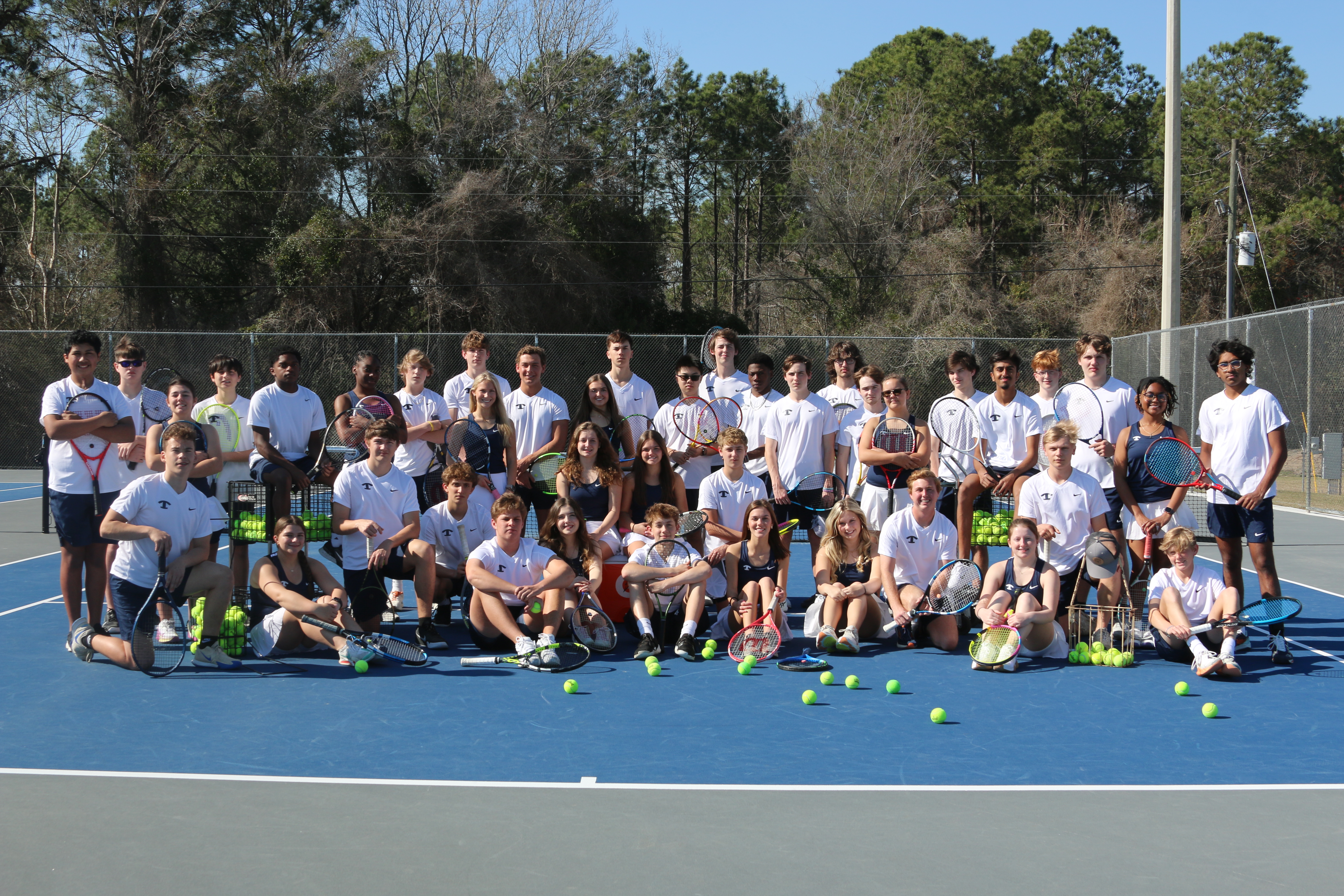 2024 Varsity Tennis Team