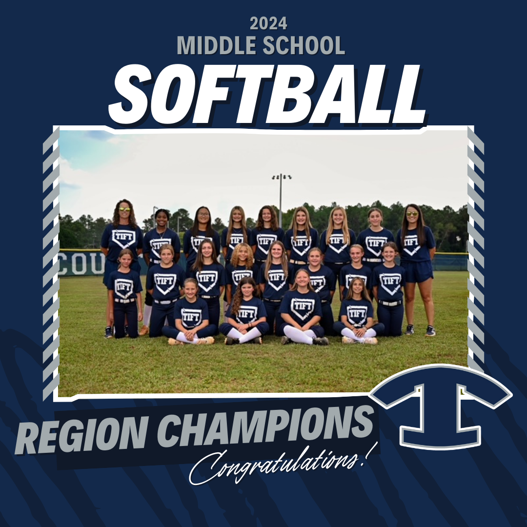 MS Softball Region Champions