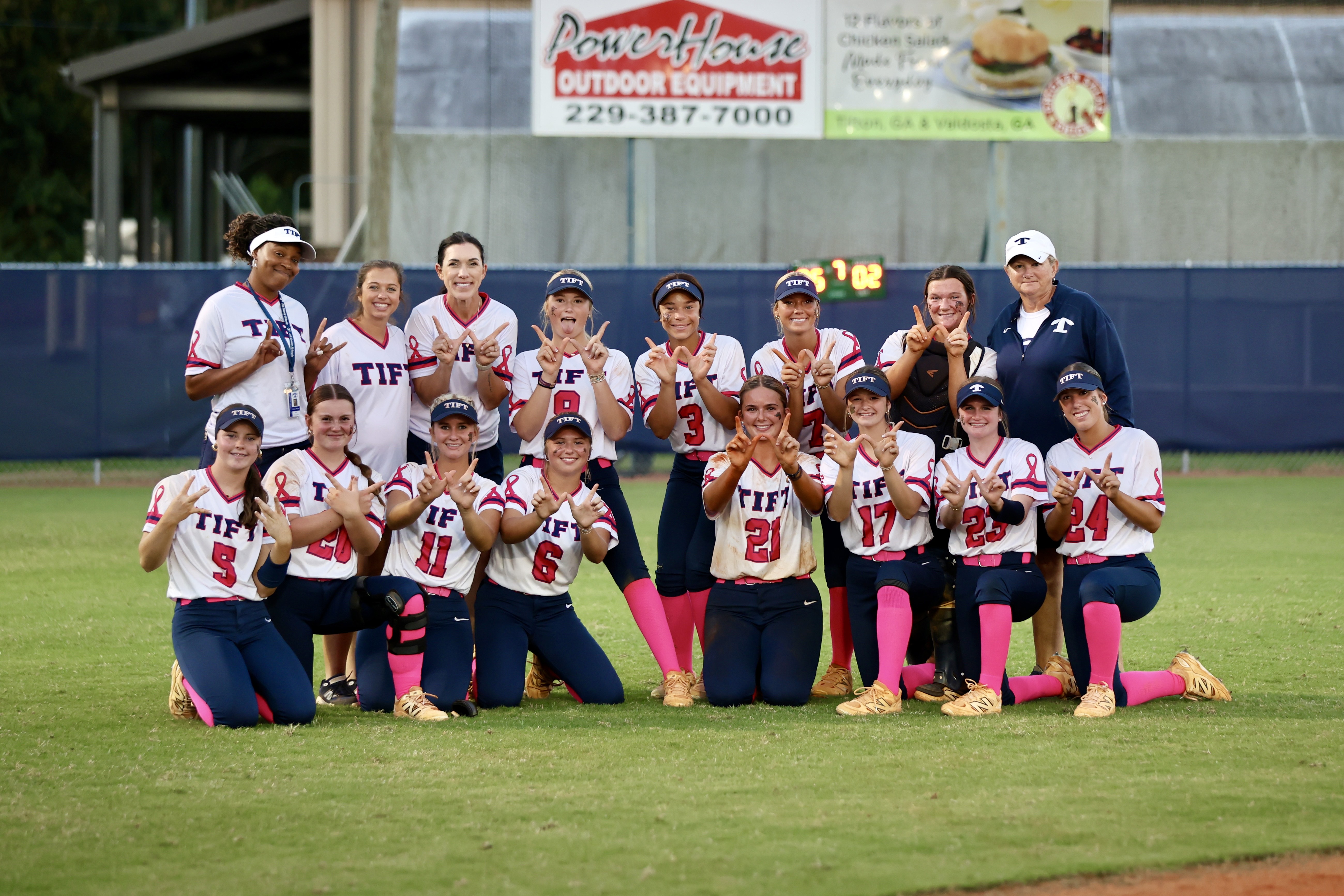 Softball Region Champions
