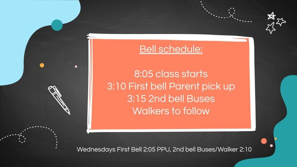 2024/2025 EE Bell Schedule