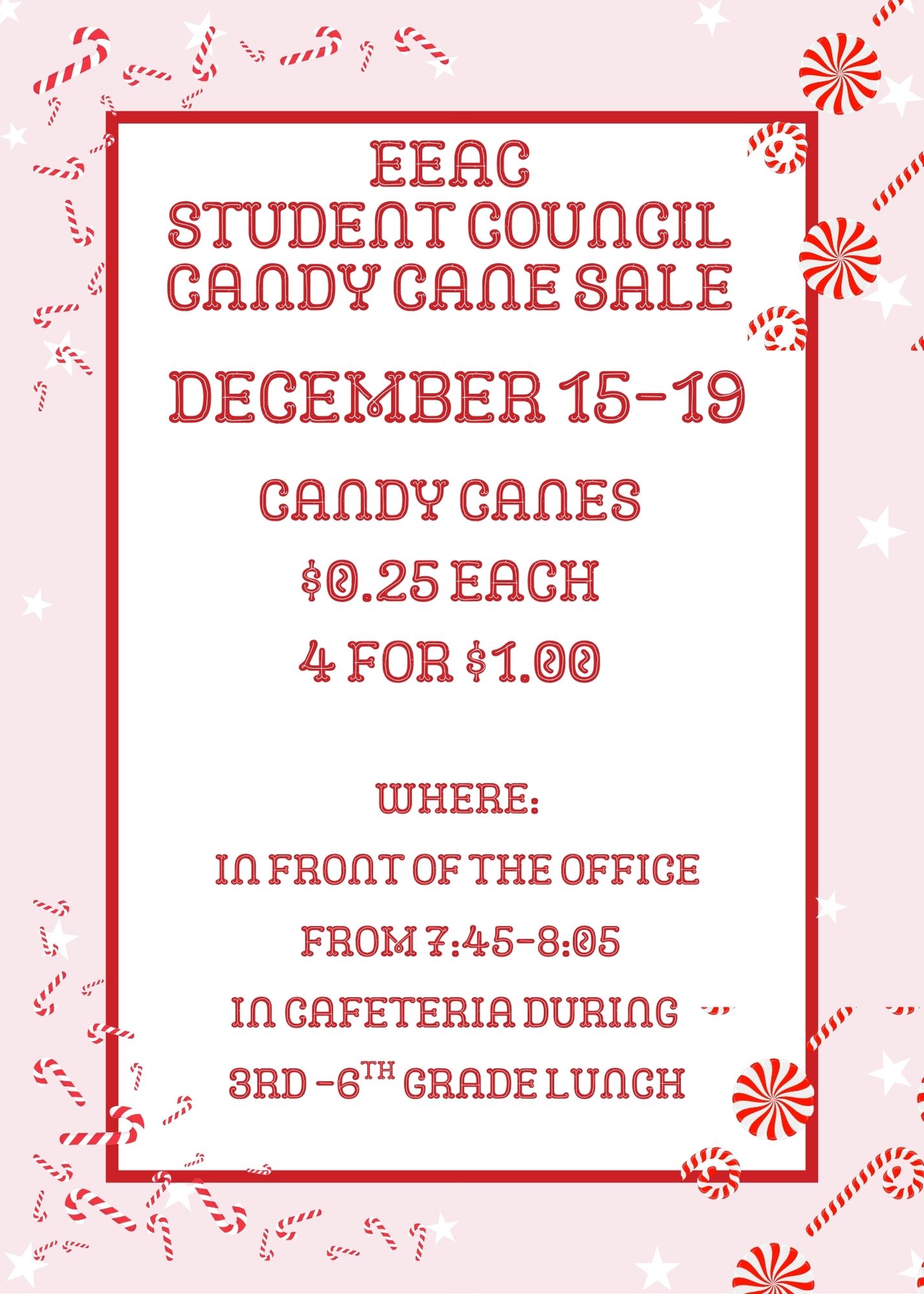 Candy Cane Sale