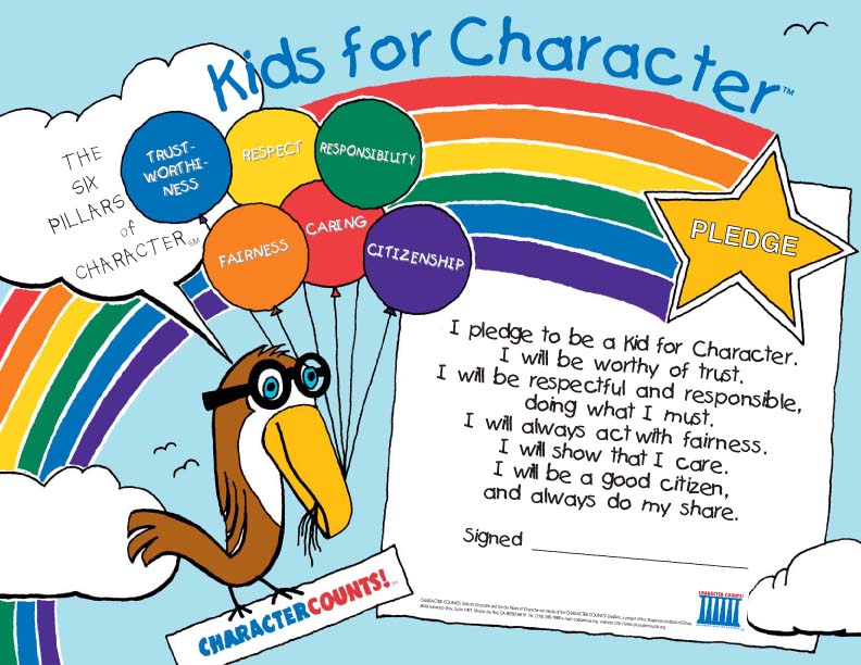 Character Counts Character Education Activity - Have Fun Teaching