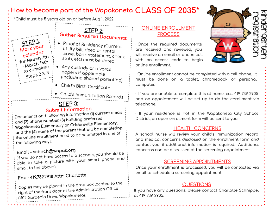 Enrolling Your Child City Schools