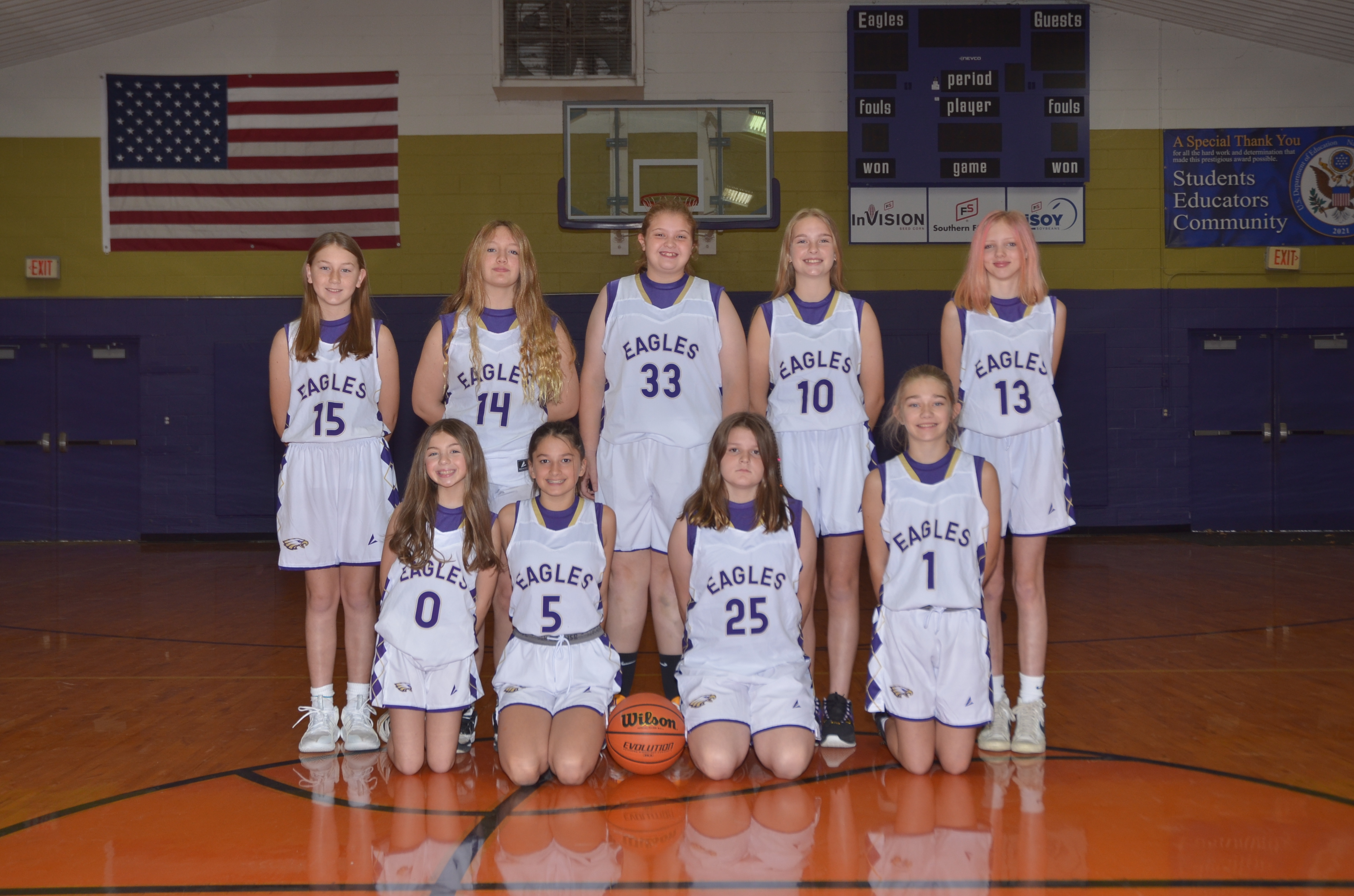 23-24 Lady Eagles Basketball JV