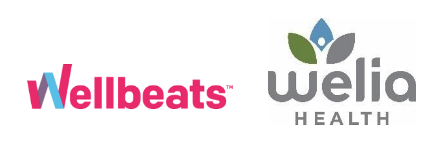 Wellbeats and Welia official logos