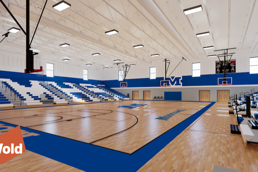 New Mora High School  gym