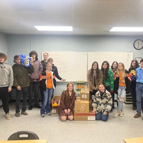 Giltner FBLA Food Drive