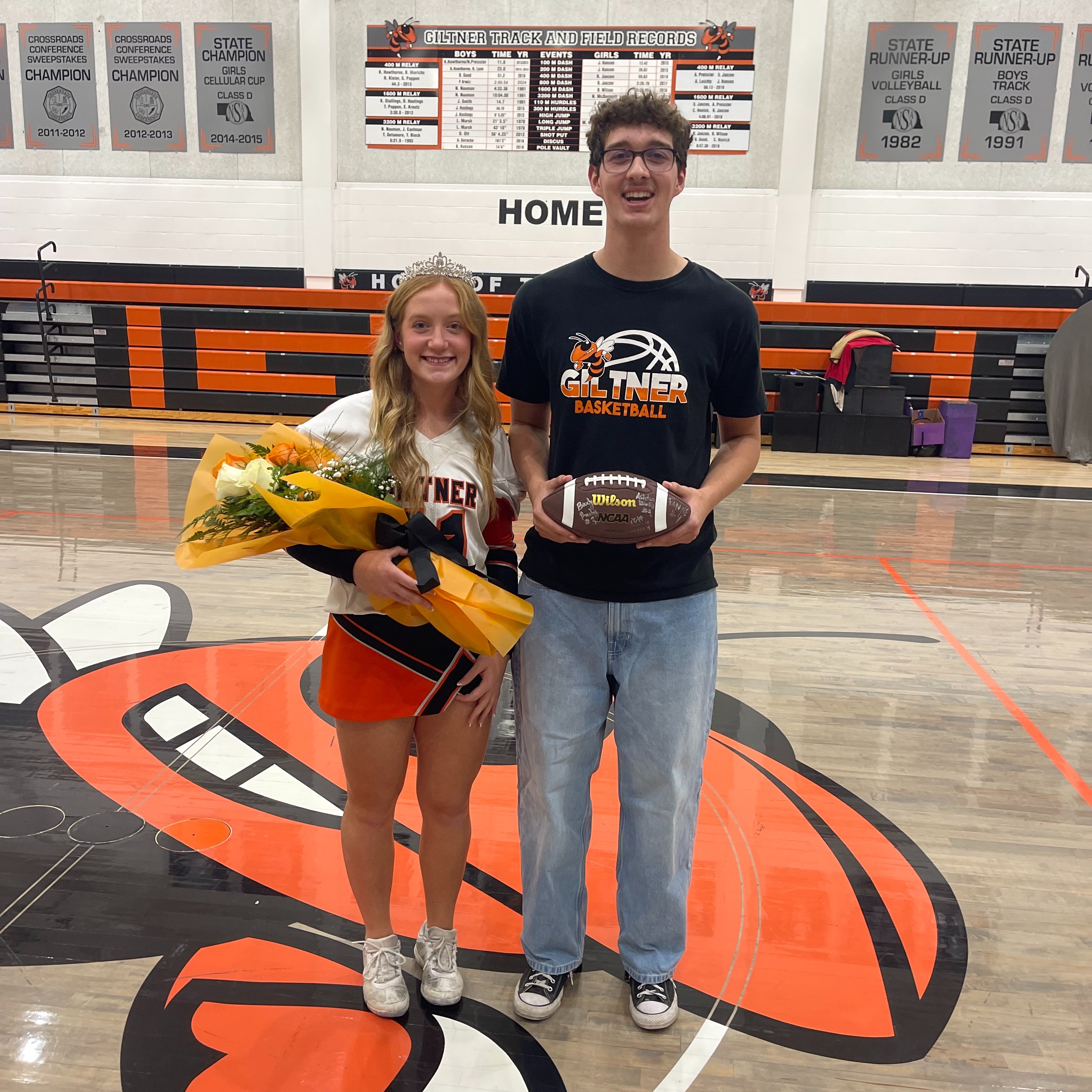 Homecoming Crowning