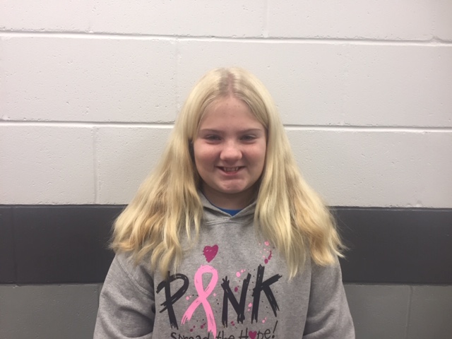 Elementary Student of the Week Danika Lesonik