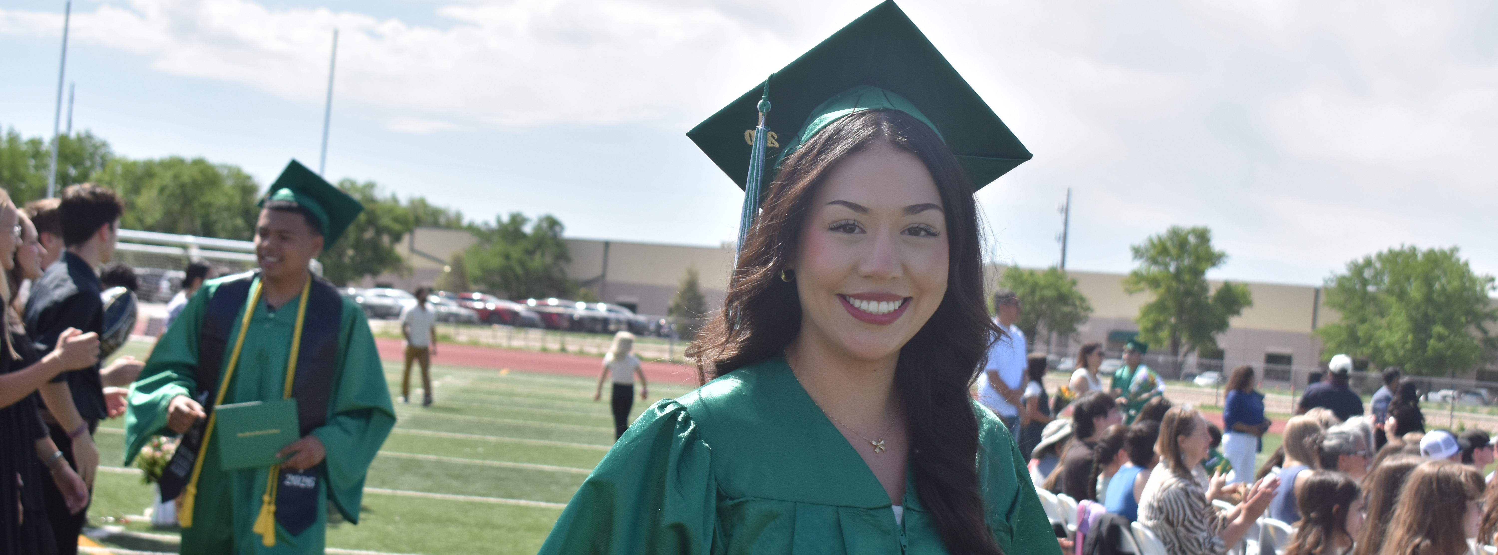 student in graduation cap 