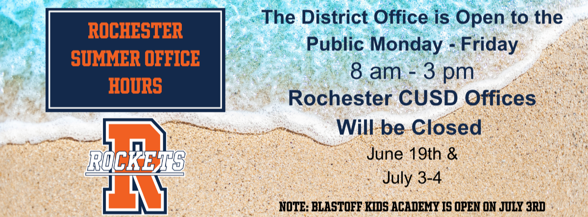 Rochester District Office Hours