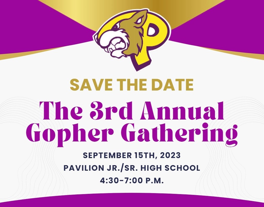 Flyer for 3rd annual gopher gathering