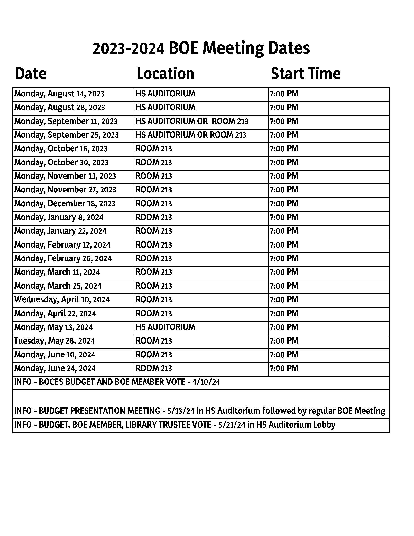 boe-meeting-information-pavilion-central-school-district