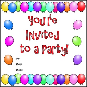 party invitation