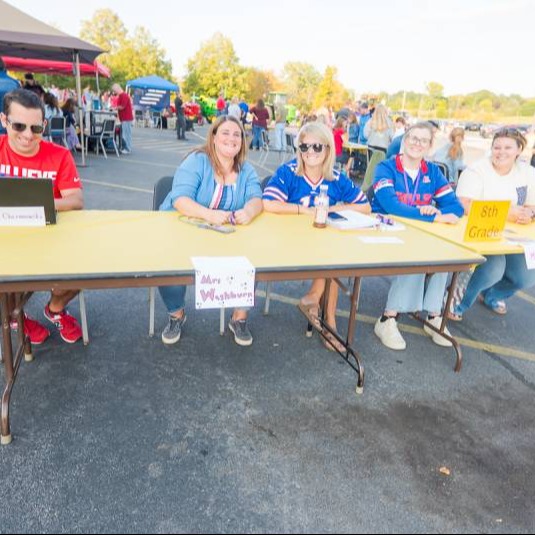 teachers at a table during Gopher  Gathering