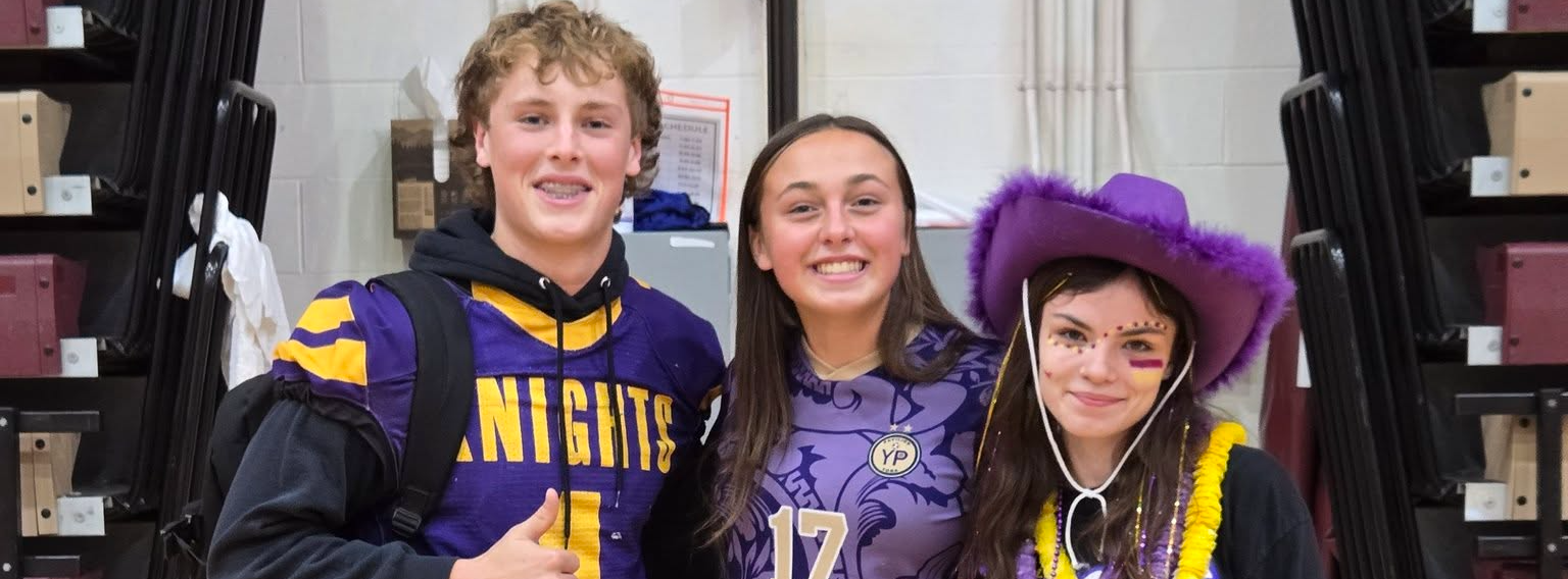 Purple and Gold