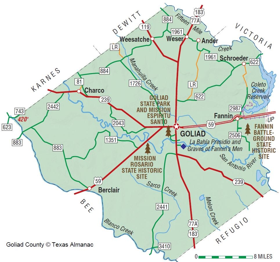 goliad-county-map