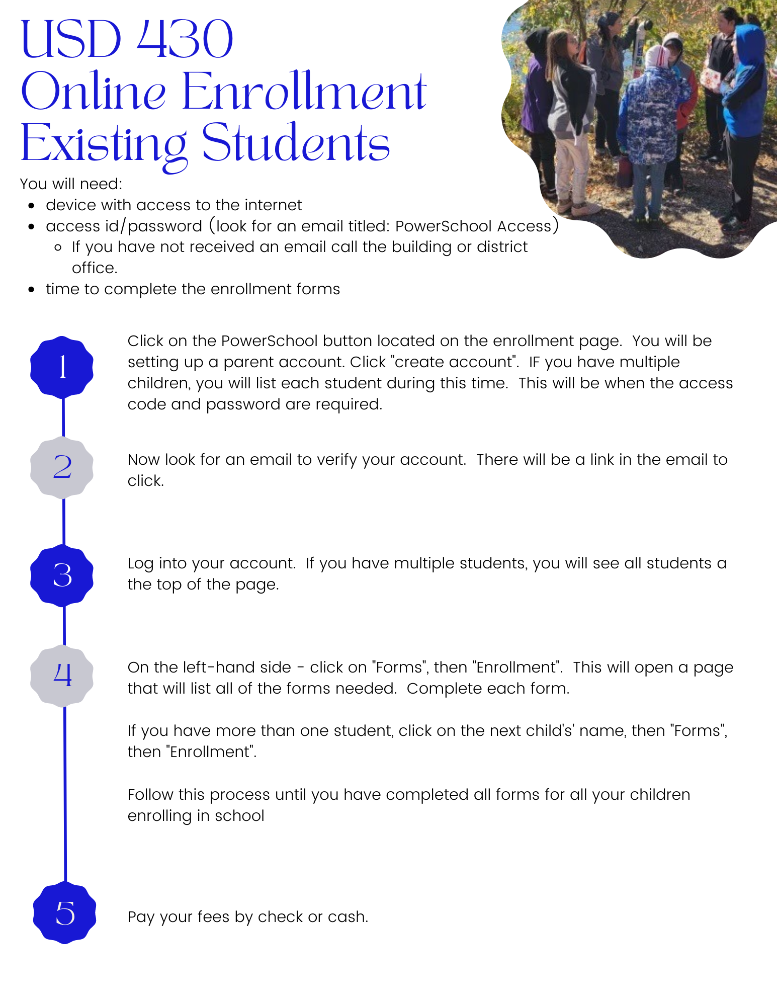 Existing Students