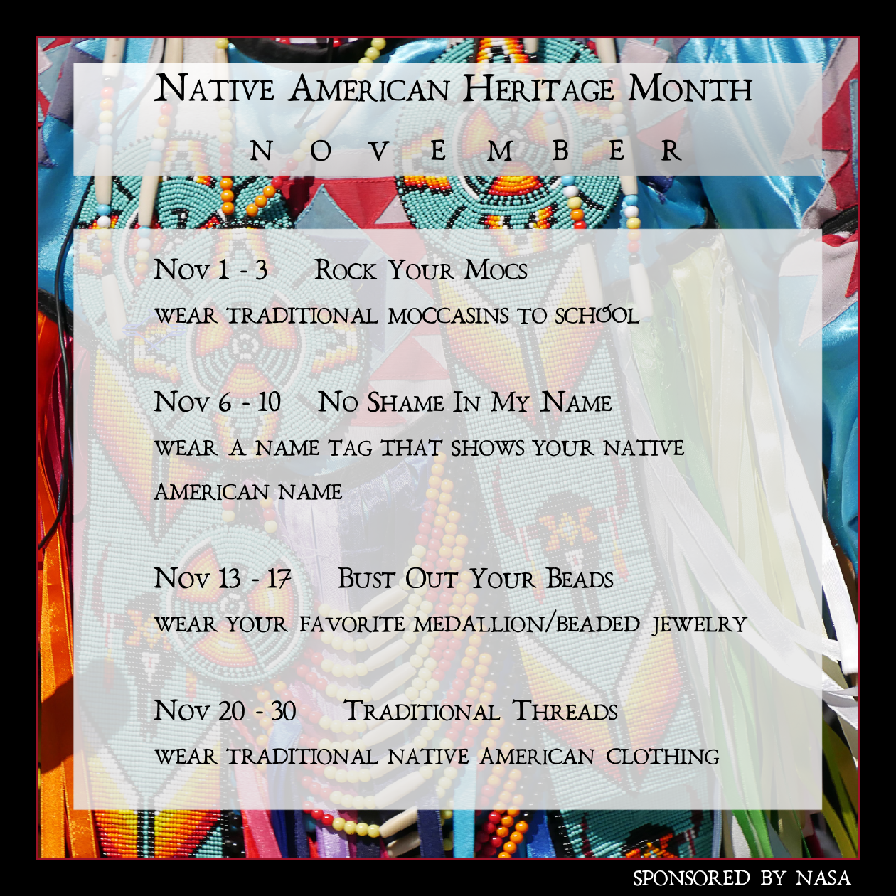 November 2023 - Native American Heritage Month