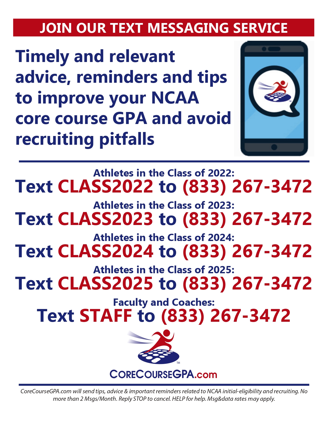 Core Course GPA Washington High School