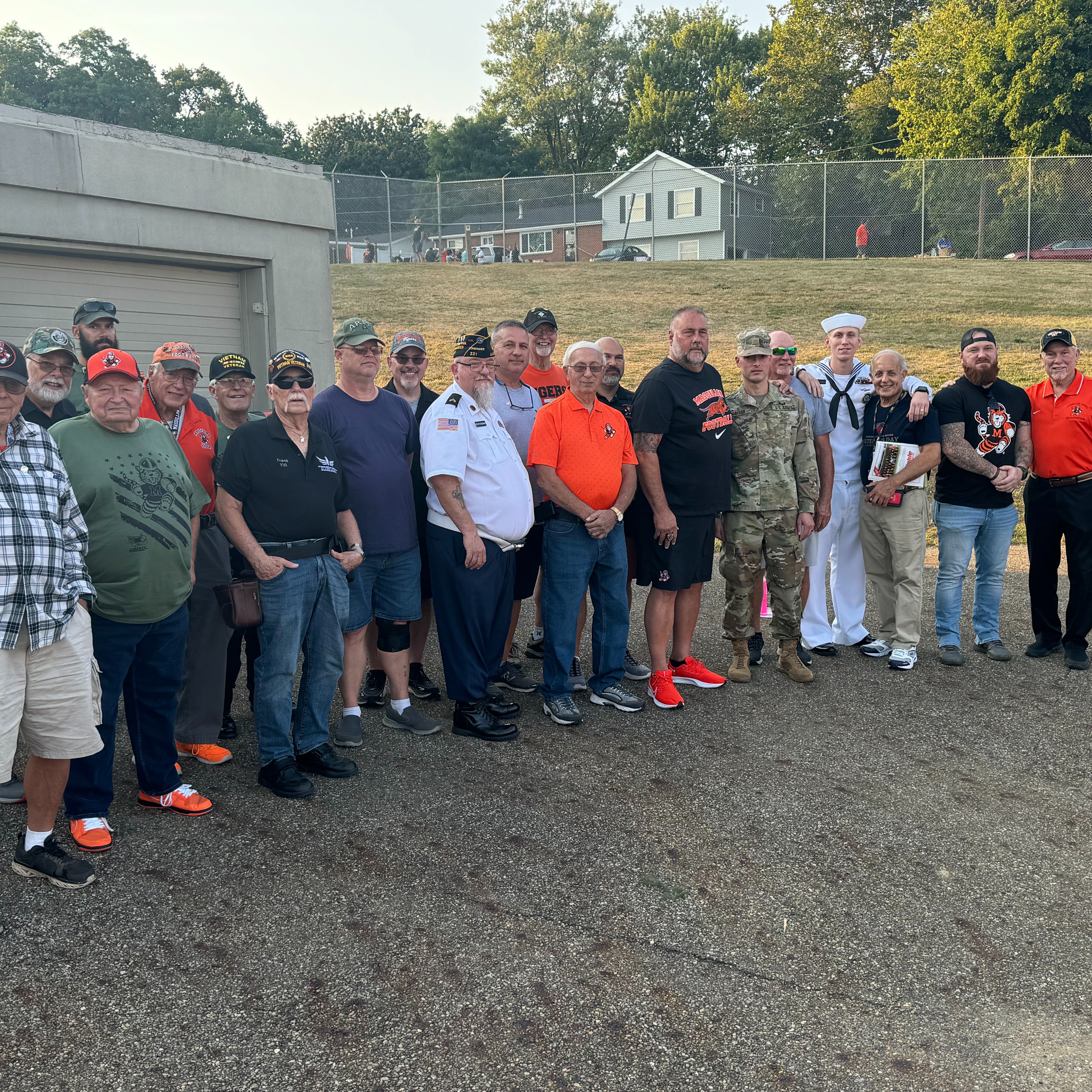 Football game - Military Night