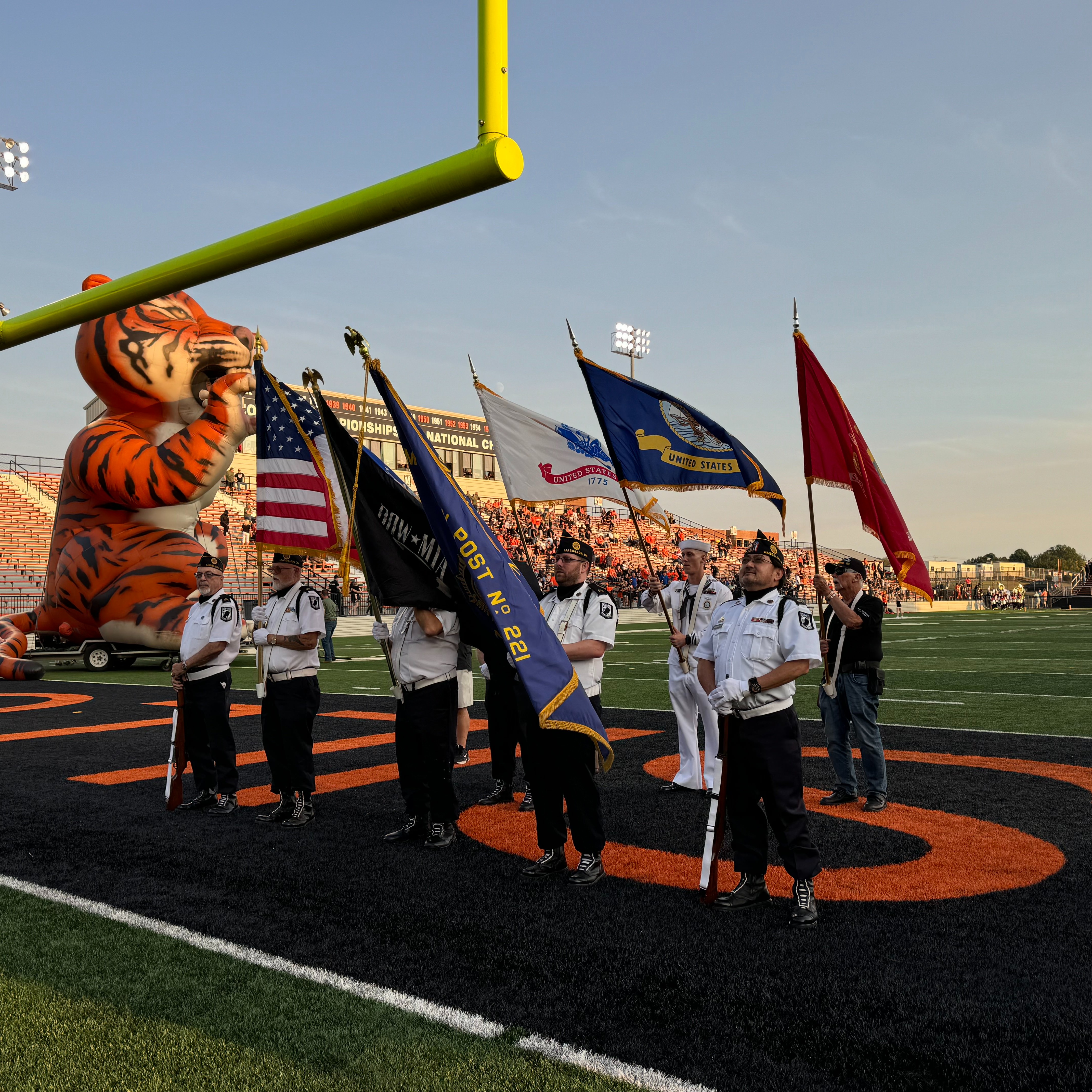 Posting colors - Military Night