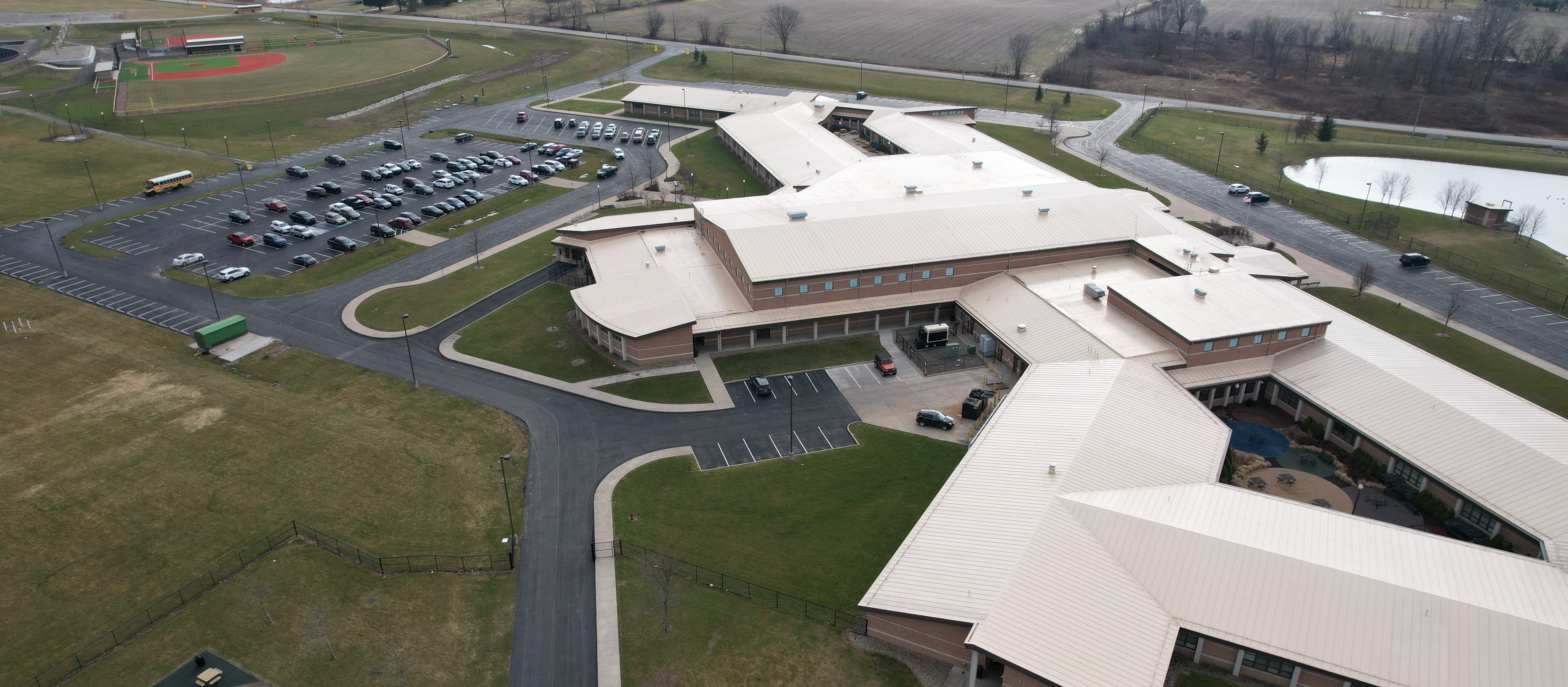 Aerial view of Northmor Local School District