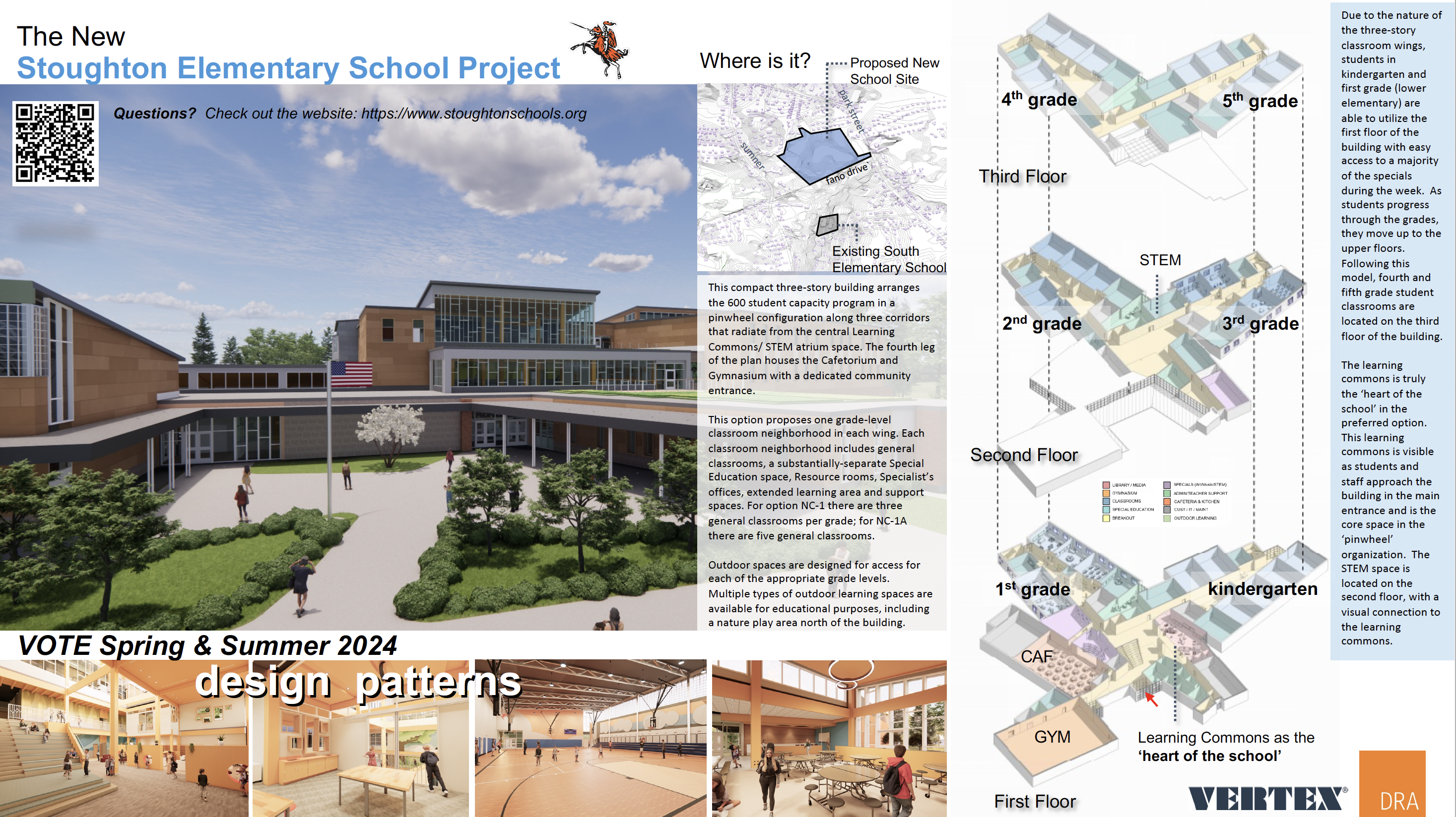 New Elementary School Building Project Info Board