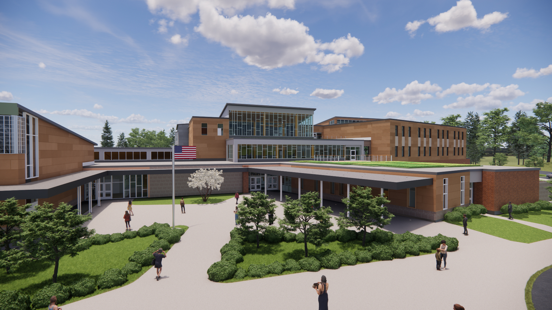 New Elementary School rendering 