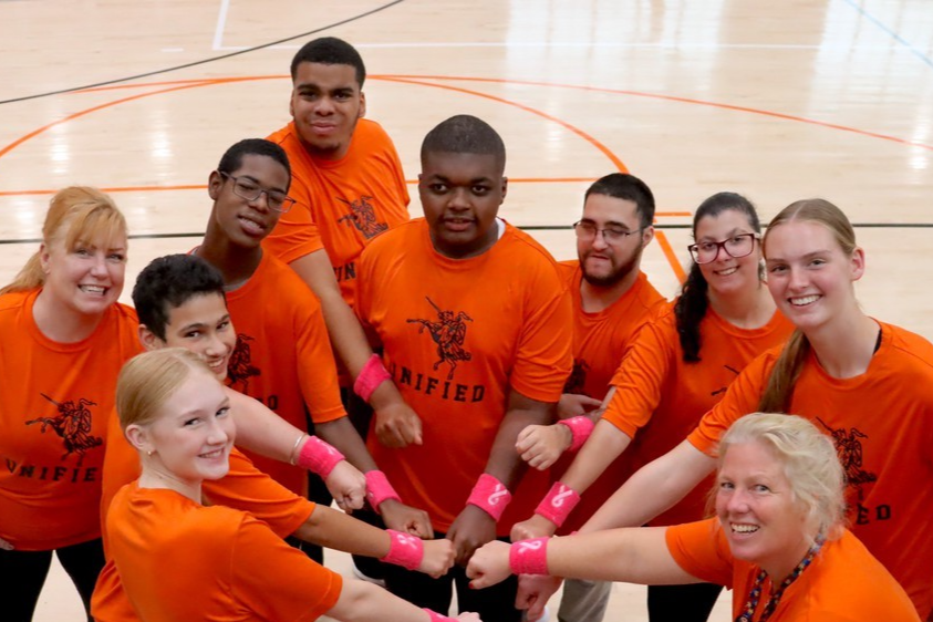 SHS unified basketball