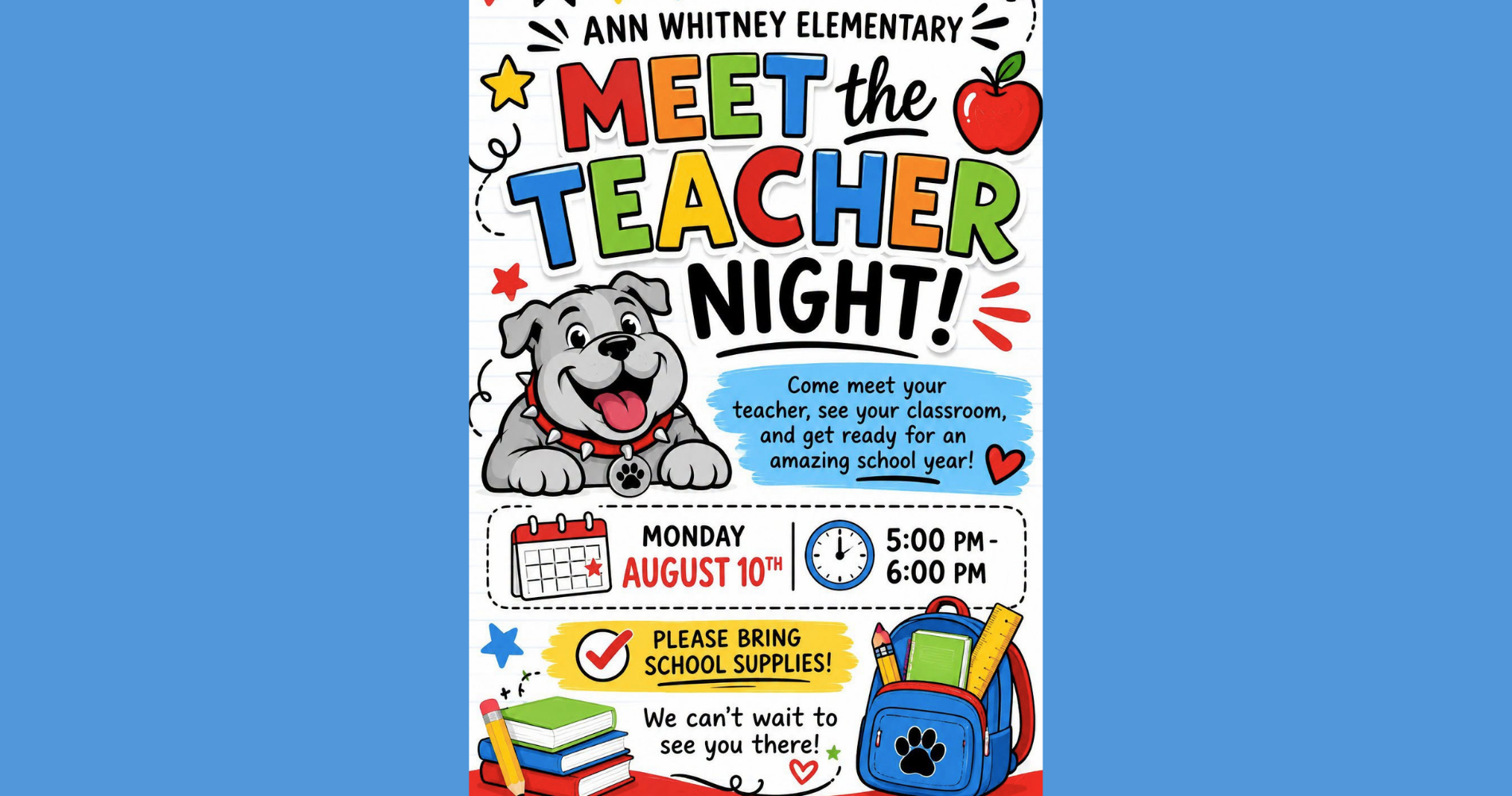 AWE Meet the Teacher