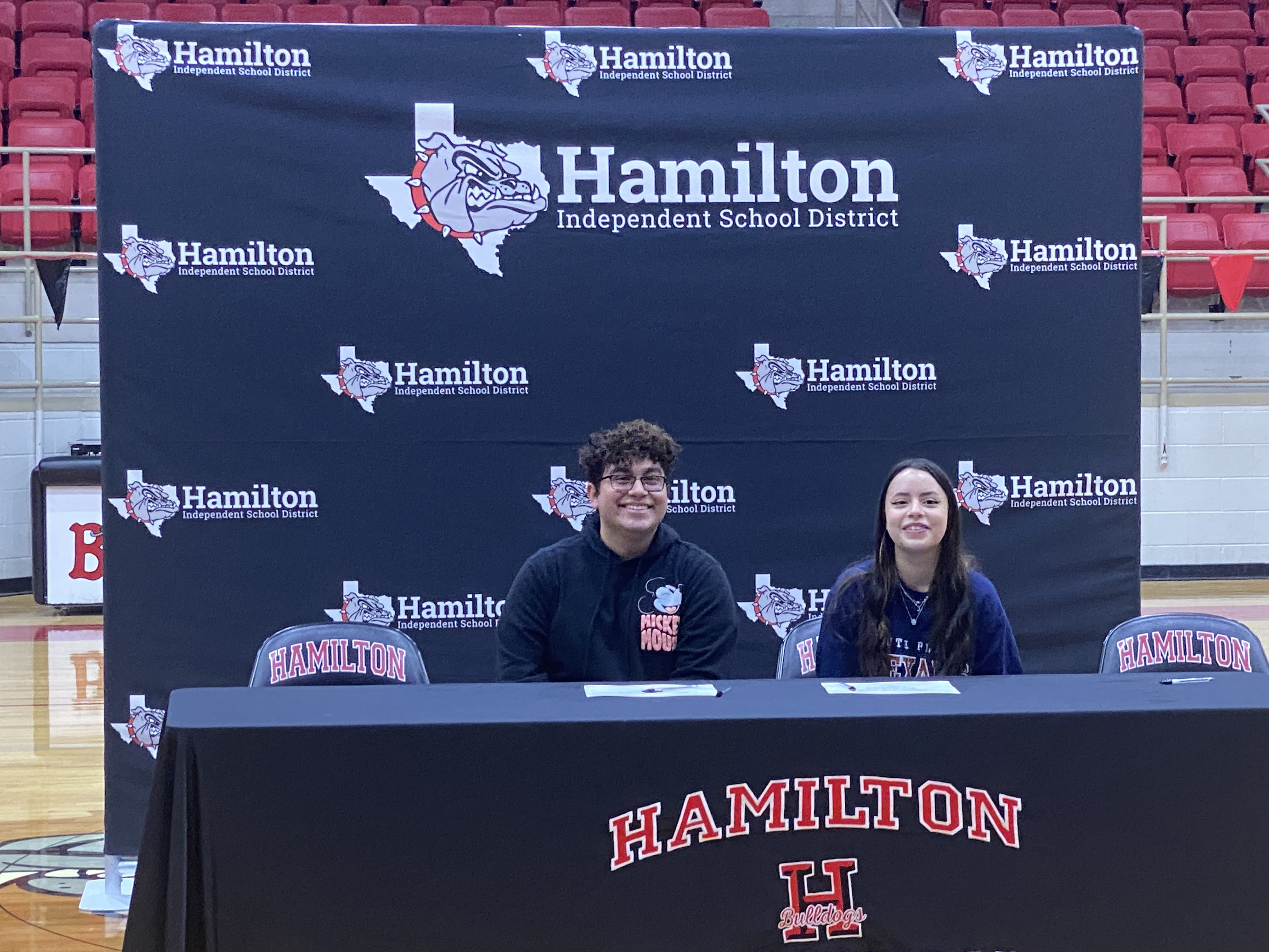 Isaiah Fuentes and Ruby Gutierrez sign with South Plains College