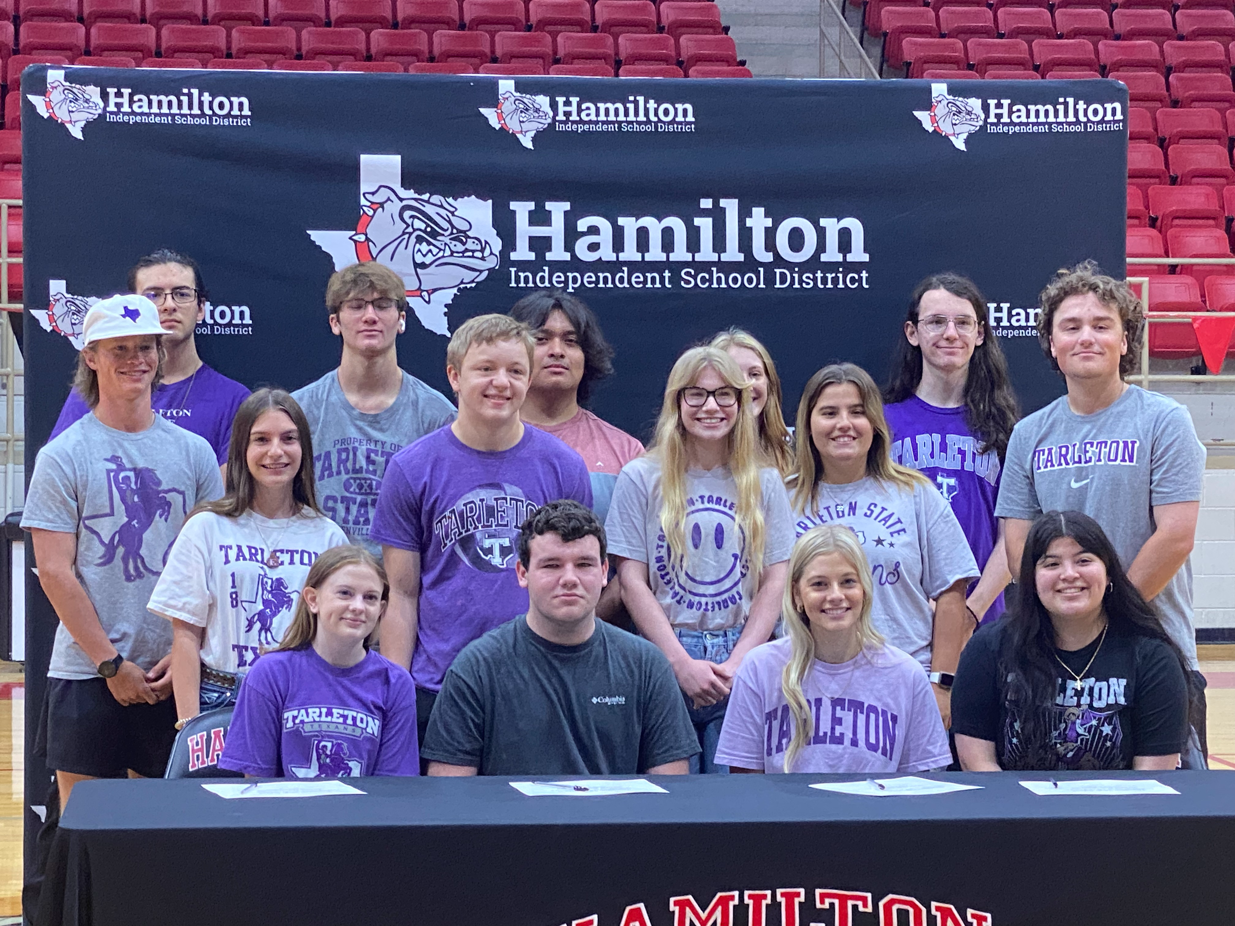 Seniors sign with Tarleton State University