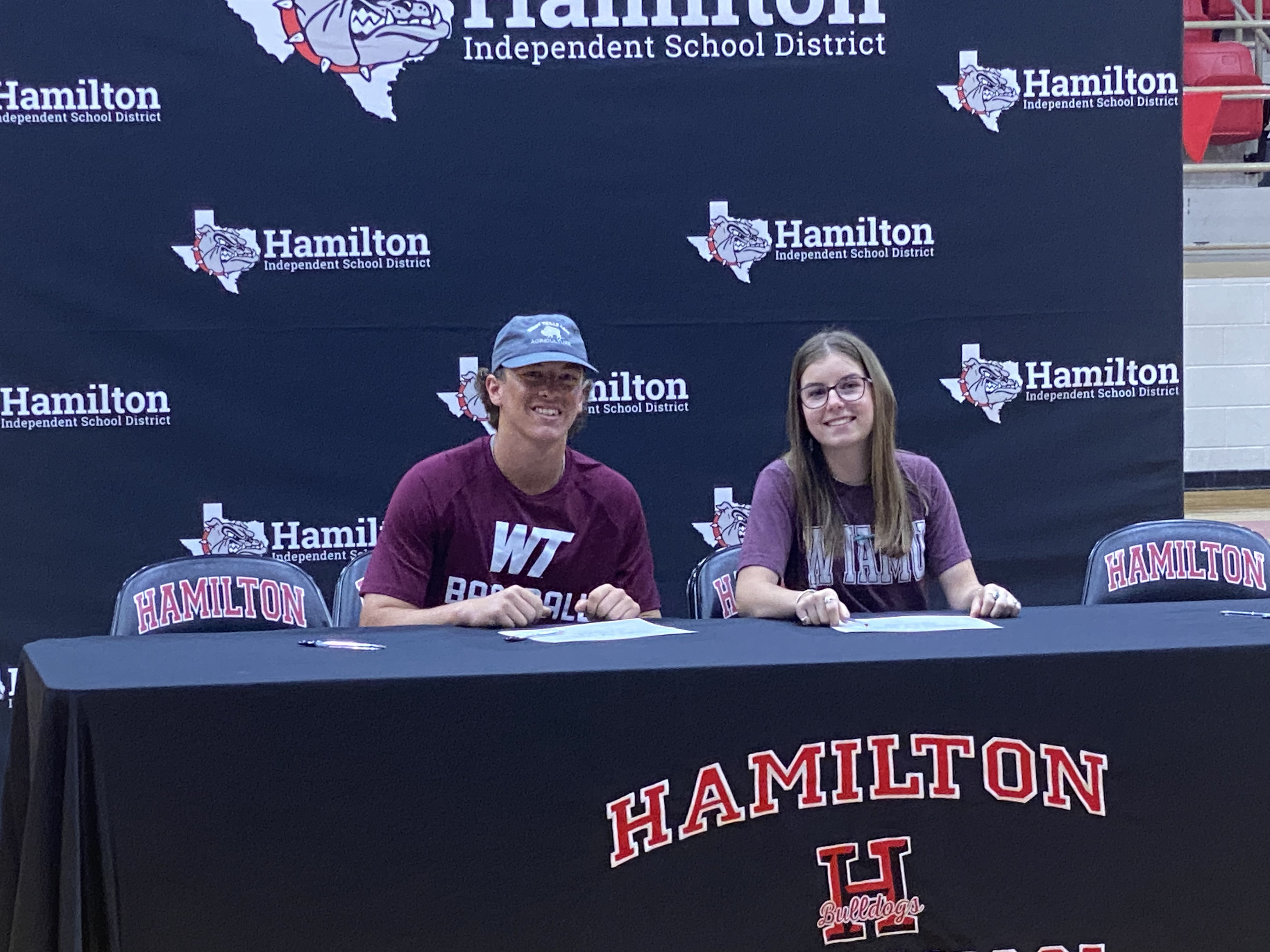 Chase Weaver and Avery Cozby signed to attend West Texas A&M