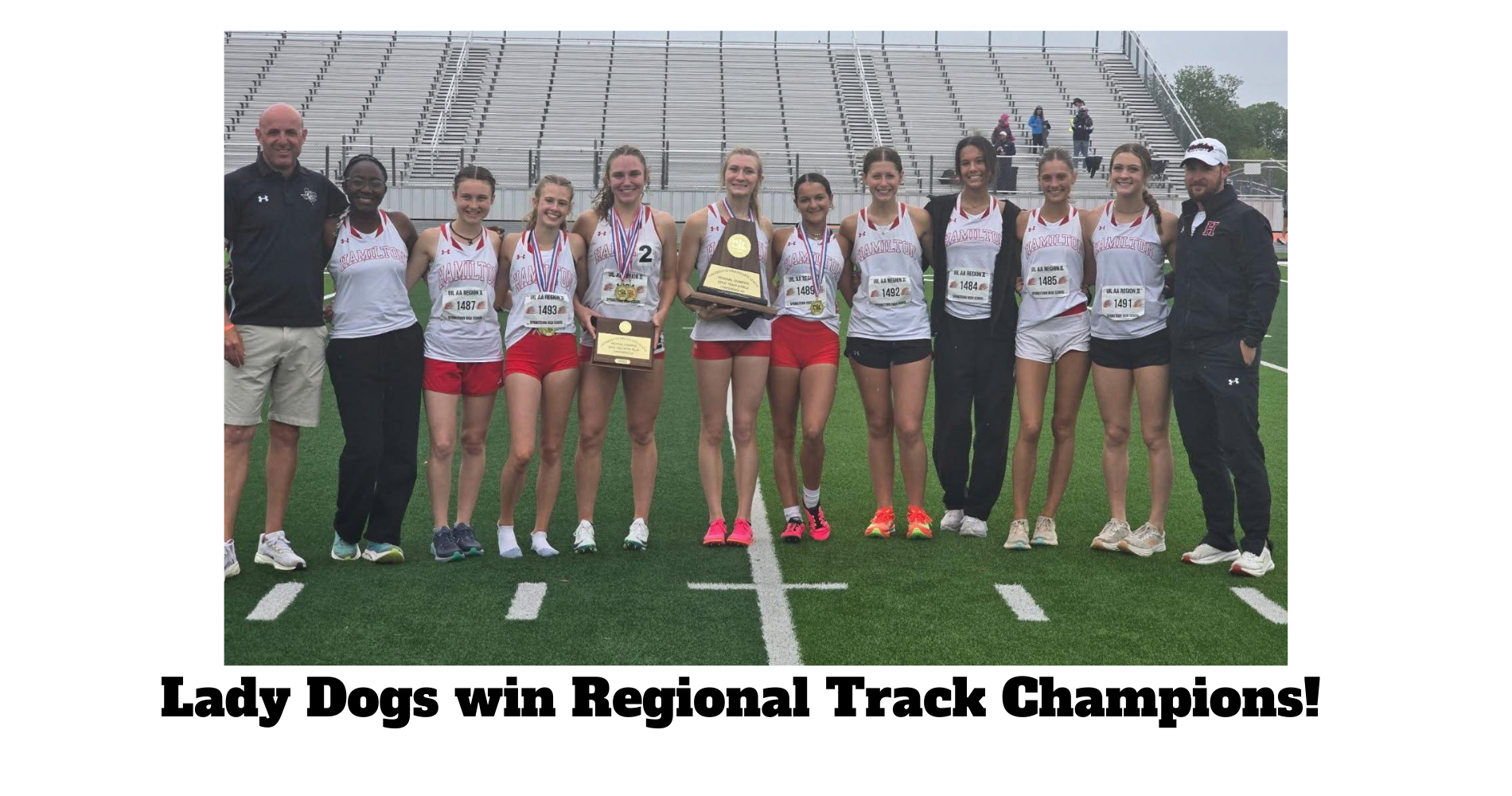 Lady Dogs Region Champions