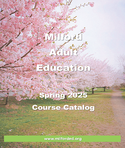 Adult Education Spring 2025 Catalog Thumbnail