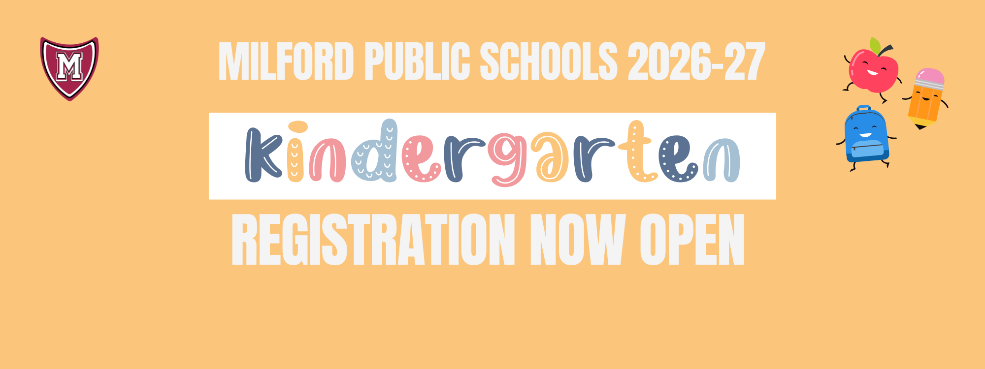 kindergarten registration