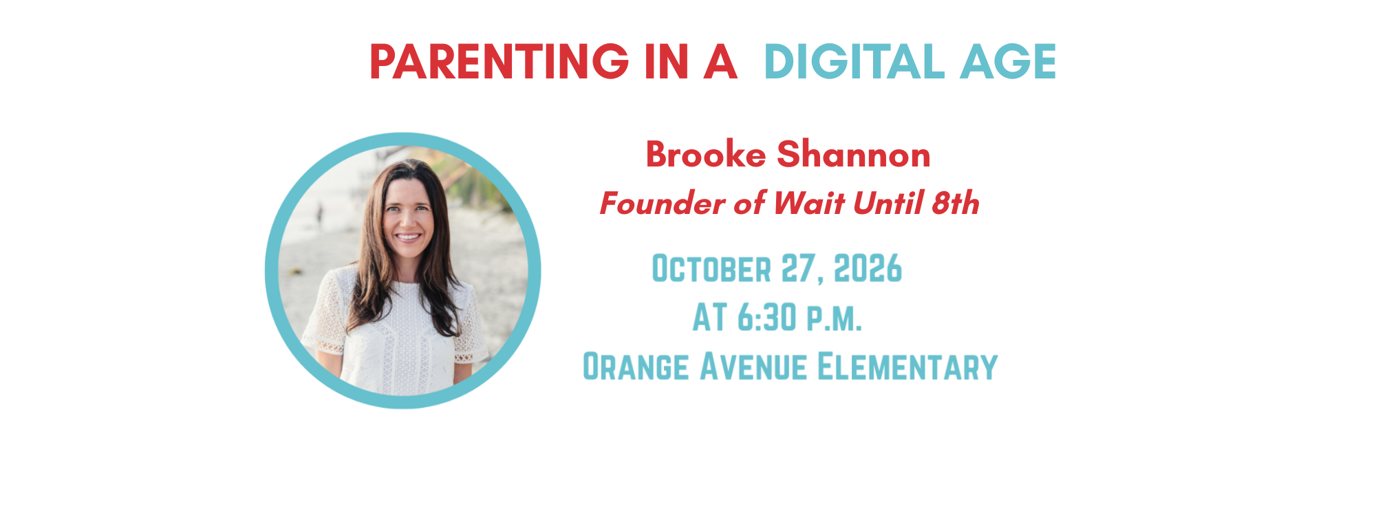 Parenting in a Digital Age event