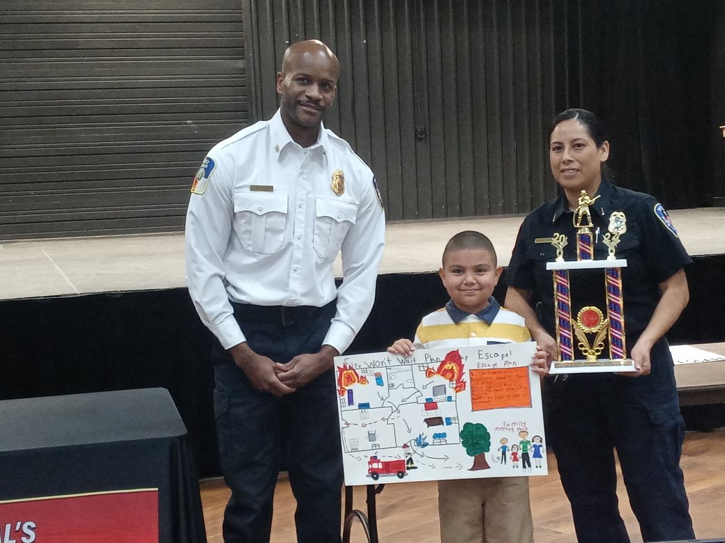 Fire prevention poster contest
