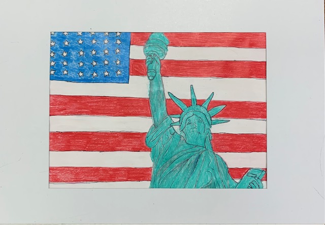 patriotic art