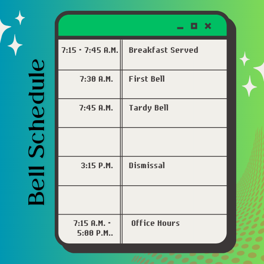 Bell Schedule