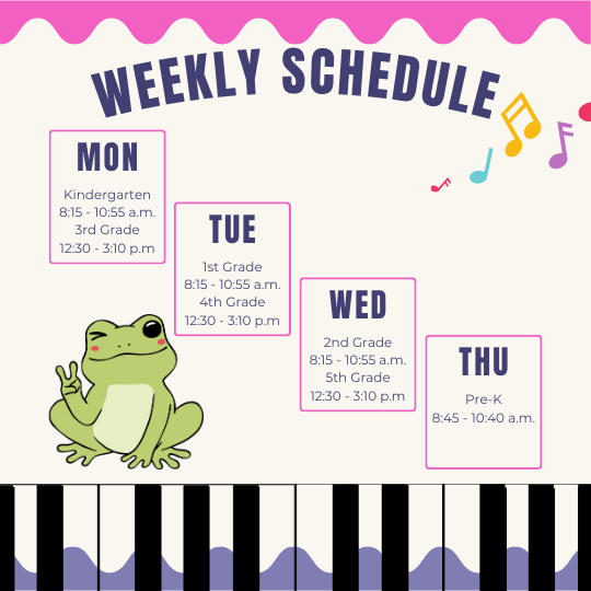 Music Schedule