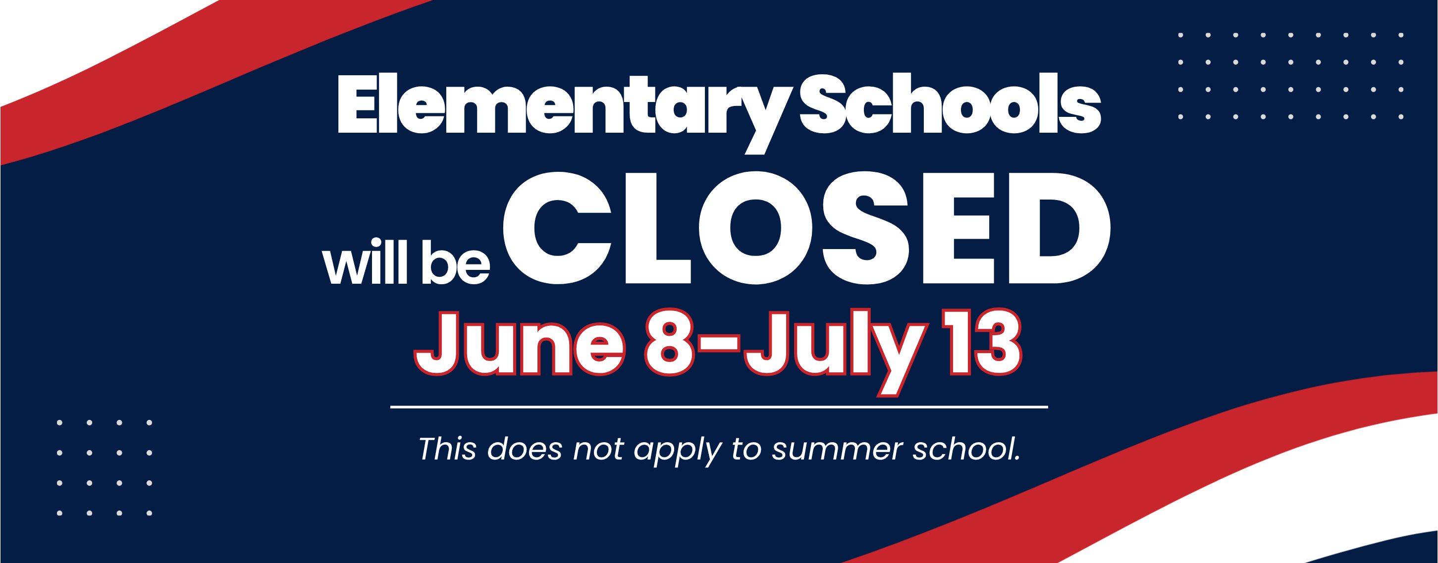 school closure