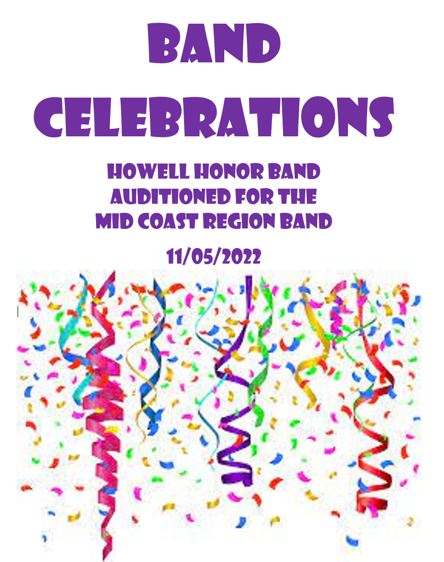honor band celebrations