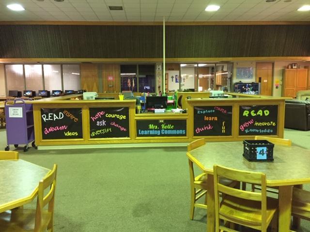 Library front desk